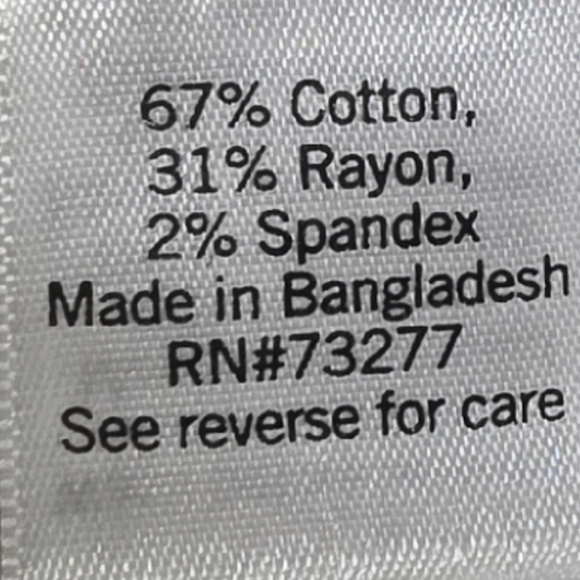 🆕SO Shortie Shorts - High Rise in Medium Pink & Cream Stripe-Jr's Size 3 - Picture 8 of 9